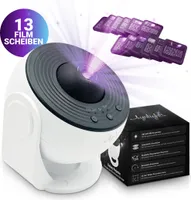 Aynlights® Premium 13-in-1 Projektorlampe - Sternenprojektor - Galaxy Projektor - Sternenhimmel Projektor