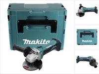 Makita DGA 452 ZJ akumulatorowa szlifierka kątowa 18 V 115 mm + Makpac - bez akumulatora, bez ładowarki