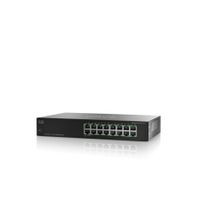 Cisco SG100-16, Unmanaged, L2, Rack-Einbau