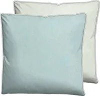 biberna Melange-Flanell Bettwäsche "MELANGE UNI" CIEL 80x80 cm