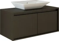 Roomart Atlantic, Waschbecken mit Unterschrank 100 cm, in 5 Farben, Badezimmermöbel