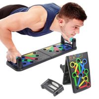 Push Up Board 9in1 Multiboard Liegestützgriffe Multitrainer Fitness Gym | MUSCLEPLATE