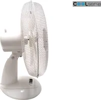 Tischventilator COOL SERIE 40 cm 3 Stufen weiss
