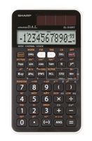 Sharp EL-510RNB, Tasche, Wissenschaftlicher Taschenrechner, 10 Ziffern, 1 Zeilen, Batterie/Solar, Schwarz