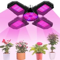 45W 120W 200W LED Panel Grow Light Vollspektrum Pflanzenlampe für Garten Pflanze 
