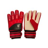 Liverpool FC - Dětské brankářské rukavice SG21180 (79 mm - 86 mm) (červená/černá/béžová)