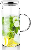 Hermia Concept, C-BQ-S-2, Flasche, 100 % Borasilikat, Transparent, 23 x 23 x 9,5 cm