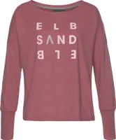 Elbsand Longsleeve mauve meliert Größe M (38)