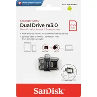 Sandisk Ultra Dual Drive M3.0 (256Gb) - Pamięć Usb 3.2 Typ-A/Micro-Usb 256 Gb, Sddd3-256G-G46