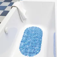 Badewannenmatte Kieseldekor 67 x 34 cm