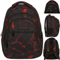 BackUp Schulrucksack Klasse 6-8 Lava