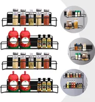 Magnet Gewürzregal,Magnetisches Gewürzregal für Kühlschrank,Kühlschrank Magnet Gewürzregal