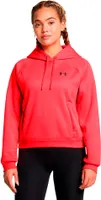 Under Armour Fleece Pro Kapuzenpullover Rot L Frau Rot L