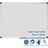 Legamaster UNITE PLUS Whiteboard 45x60cm, 597 x 447 mm, Keramik, Horizontal / Vertikal, Fixed, Anti-Kratz-Beschichtung