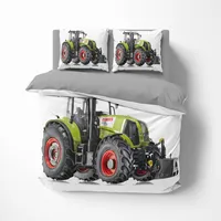 Bettwäsche Set Traktor  3D-Bettwäsche 