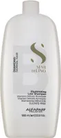 Alfaparf Milano Semi Di Lino Diamond Illuminating Low Shampoo aufhellendes Shampoo für alle Haartypen 1000 ml