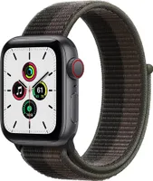 Apple WATCH SE 40mm Cellular Aluminium Case Space Grey Sport Loop Tornado Grey