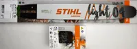 Stihl original  30030007713 Light 04 Führungsschiene Schwert 40cm 1,6// 3/8" //1 x Stihl original Kette Vollmeisselkette
