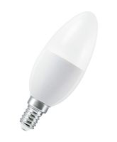 LEDVANCE Inteligentna lampa LED z technologią WiFi, podstawa E14, ściemniana, ciepła biel (2700 K), zastępuje żarówki o mocy 40 W, SMART+ WiFi Candle Dimmable, 3-pack