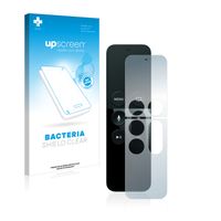 upscreen Schutzfolie für Apple Remote Control Apple TV 4 Antibakterielle Folie Klar Anti-Kratzer
