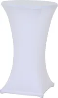 GARDAMO Stehtisch-Husse weiß 70-85/110