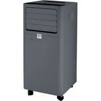 SHE SHE7KL2005F Monoblock Klimagerät schwarz/Tragegriff/Laufrollen/24 Std. Timer