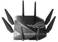 ASUS GT-AXE11000 bezdrátový router Gigabit Ethernet Tři pásma (2,4 GHz / 5 GHz / 6 GHz) Černá