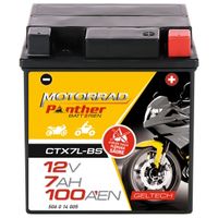 Motorrad Batterie Gel Panther 12V 7Ah 100A CTX7L-BS