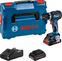 Bosch GSB 18V-90 C 2100 ot/min čierna, modrá BOSCH Typ výrobku: Rázový skrutkovač, Napájanie: Akumulátorové, Nastaviteľné otáčky: Áno, Minimálne otáčky (max.): 2100 ot/min, Tvar rukoväte: Pištoľová rukoväť, Reverzácia: Áno, Priemer skľučovadla: 1/2"