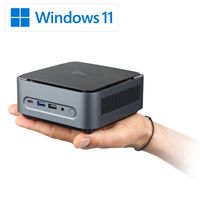 Mini-PC CSL Narrow Box Premium / 16GB / 500 GB M.2 SSD / Win 11 Home