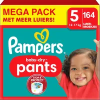 Pampers Baby - Dry Pants Windelhosen - Gr. 5 - 164 Stück - Monatsbox