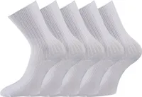 FussFreunde 10 Paar Arztsocken / Schwesternsocken KOCHFEST ohne Gummi 100% Baumwolle NATUR PUR, Größe 39-42