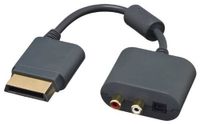 Bigben Interactive Audio-Headset-Adapter For Xbox360, RCA, RCA, Männlich/weiblich, Schwarz, 0,2m, RCA