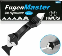 FugenMaster Silikon Verstemmwerkzeug Schaber Reiniger Fugenglätter Entferner 3-1