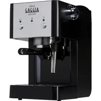 Gaggia GranGaggia Deluxe RI8425 Siebträgermaschine Espressoautomat schwarz