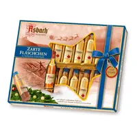 Asbach Pralinen Zarte Weinbrand Füllung Fläschchen mit Kruste 250g