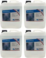 Smoke Fluid Nebelfluid Nebel-Fluid für Nebelmaschine, Laser- und Lichtshow 4 x 5 L inkl. Ausgießer