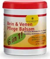 CristinenMoor Bein & Venenpflege Balsam 500 ml I bei Besenreiser I Krampfadern I unruhigen & schweren Beinen I Venenleiden