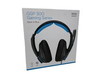Sennheiser GSP 300 - Around Ear geschlossenes Gaming-Headset, schwarz und blau, Around Ear
