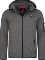 Höhenhorn Tacul Hood Herren Jacke Fleece Grau Gr. XL
