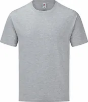 Fruit of the Loom Iconic 165 Classic T-Shirt, Farbe:graumeliert, Größe:L