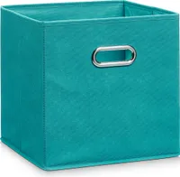Zeller Aufbewahrungsbox, petrol, Vlies - 28x28x28; 14138