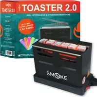 Smoke2u Toaster 2.0 Kohleanzünder für Shisha Kohle Schwarz 800W Leistung