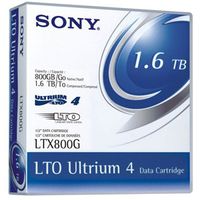 Sony LTX800G-LABEL, Leeres Datenband, LTO, 800 GB, 1600 GB, Metall, 120 MB/s