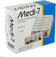 Medi-7 Medikamentendosierer für 7 Tage Tablettenbox, 1 St. Behältnis