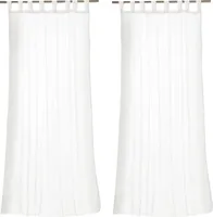 Schlaufenschals - 140 x 255 cm - Weiß - Polyester - 2er Set