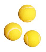 Filmer Tennisbälle Tennisball 3 Stück 20429 Spielball für Hunde Katzen gelb 