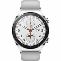 Xiaomi Watch S1 3,63 cm (1,43") AMOLED 46 mm Digitální 466 x 466 pixelů Dotyková obrazovka Stříbrná Wi-Fi GPS (satelitní)