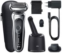 Braun Series 7 71-S7200c, Folienschaber, Schwarz, Silber, Akku, Lithium-Ion (Li-Ion), 50 min, 5 min