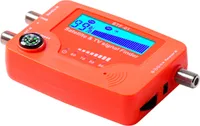 2-in-1 Satelliten- & TV-Signal-Finder – Tragbares Signalstärkemessgerät mit LCD, Kompass & Alarm